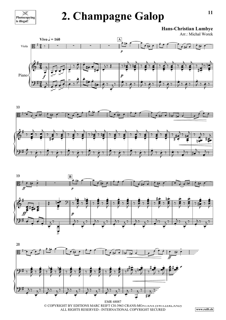 Around The World Volume 10 Viola scores gallery preview page 6