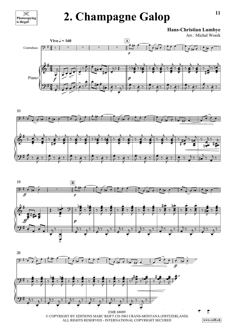 Around The World Volume 10 Double Bass scores gallery preview page 6