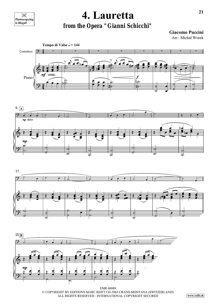Around The World Volume 10 Double Bass scores gallery preview page 8