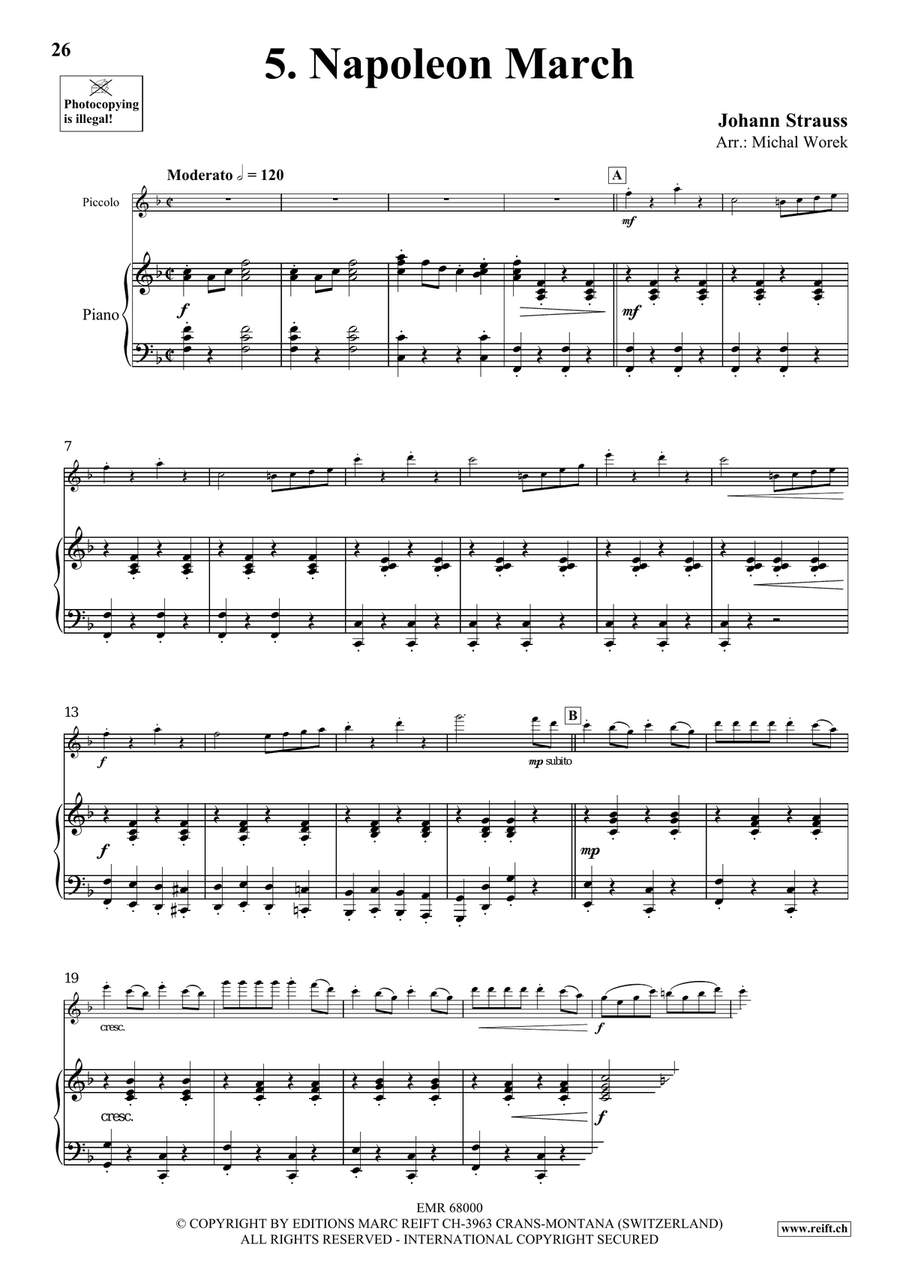 Around The World Volume 8 Piccolo scores gallery preview page 9