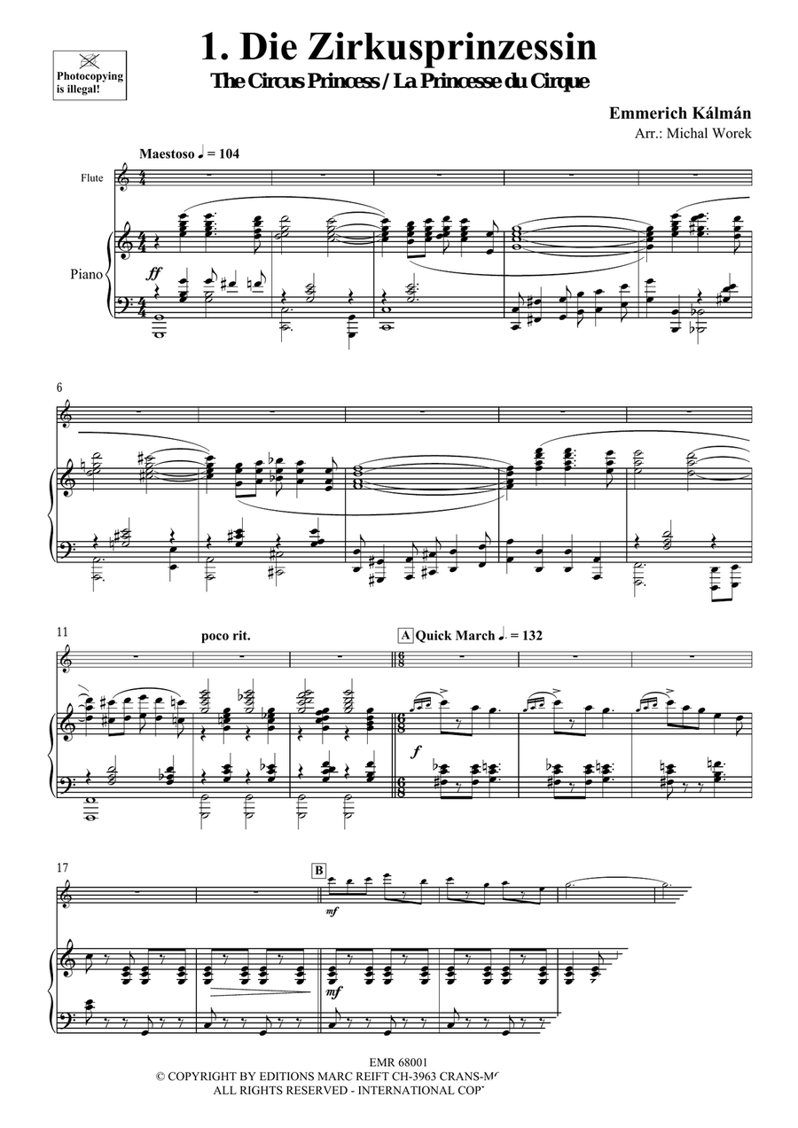 Around The World Volume 8 Flute Solo scores gallery preview page 5