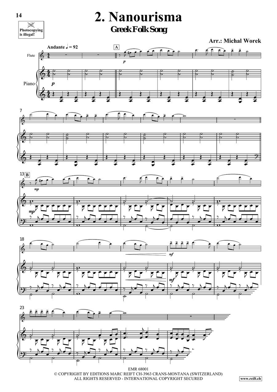Around The World Volume 8 Flute Solo scores gallery preview page 6