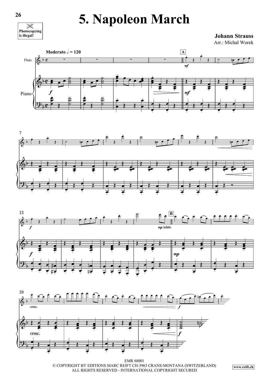 Around The World Volume 8 Flute Solo scores gallery preview page 9
