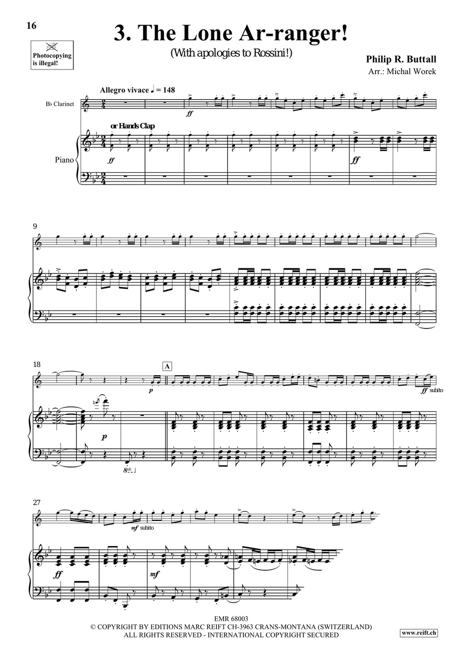 Around The World Volume 8 Clarinet Solo scores gallery preview page 7