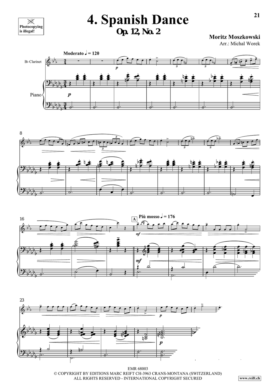 Around The World Volume 8 Clarinet Solo scores gallery preview page 8
