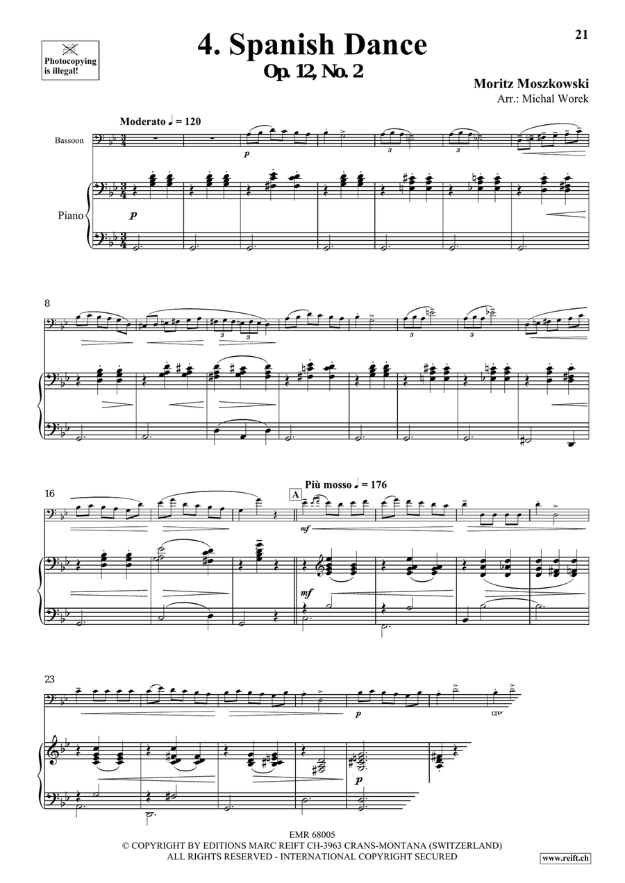 Around The World Volume 8 Bassoon Solo scores gallery preview page 8