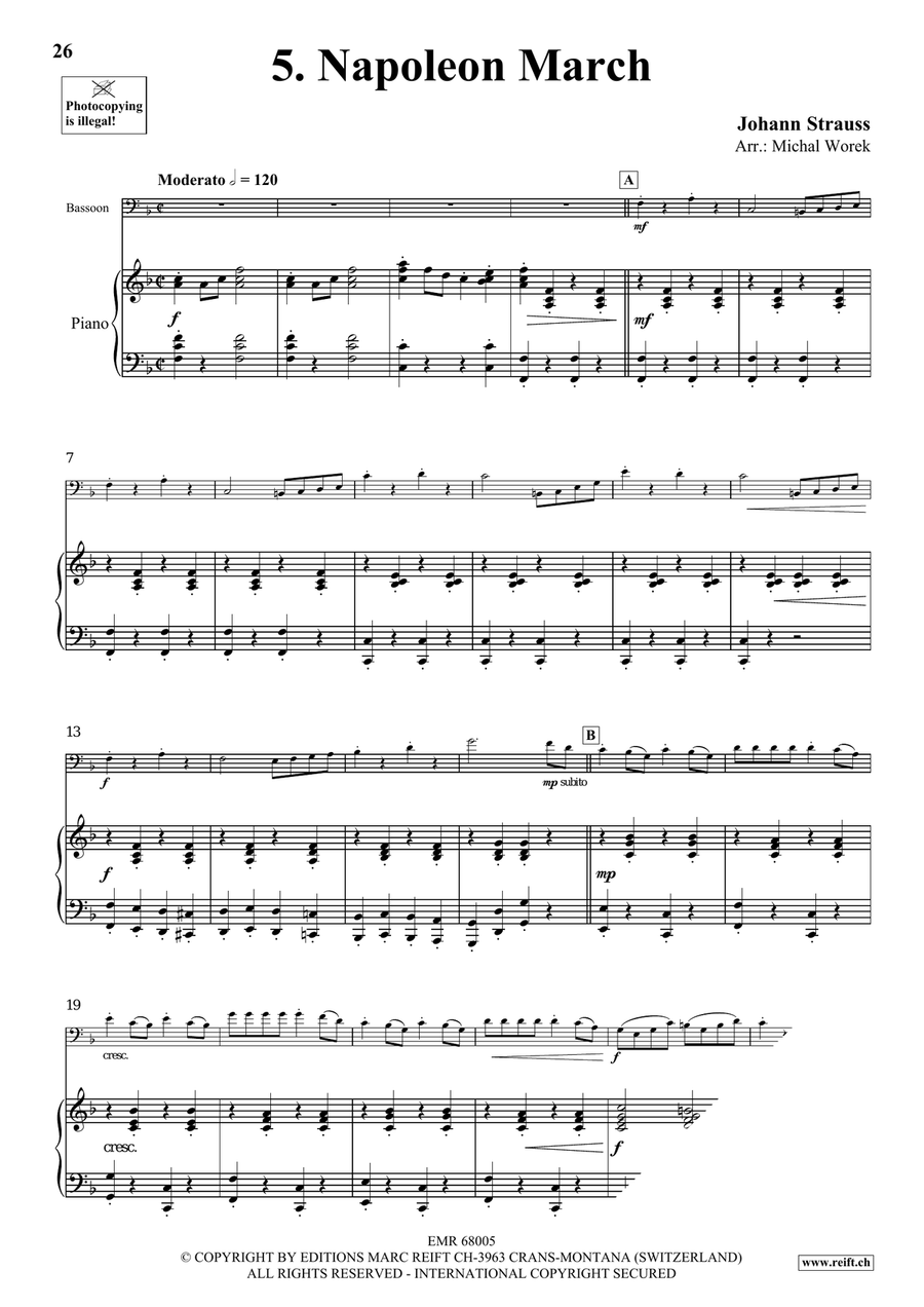 Around The World Volume 8 Bassoon Solo scores gallery preview page 9