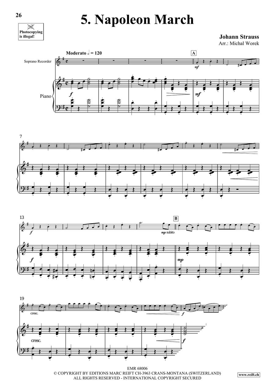 Around The World Volume 8 Soprano Recorder scores gallery preview page 9