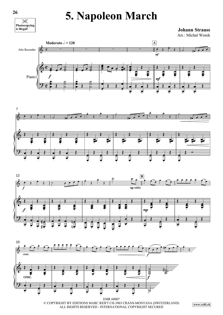 Around The World Volume 8 Alto Recorder scores gallery preview page 9