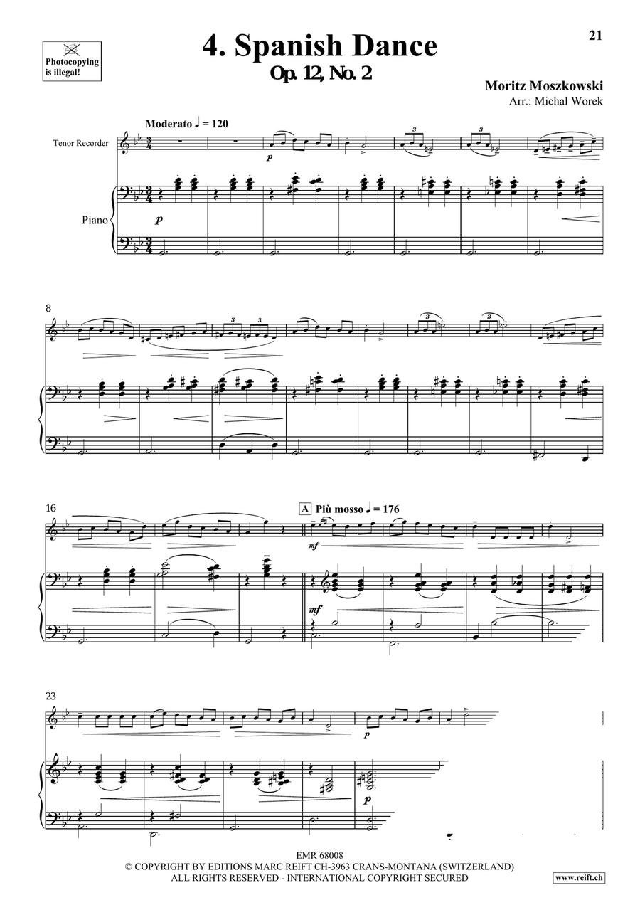 Around The World Volume 8 Tenor Recorder scores gallery preview page 8