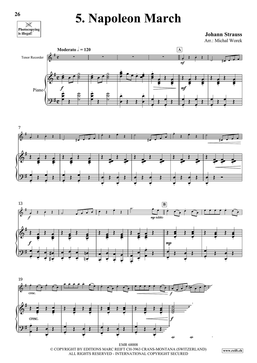 Around The World Volume 8 Tenor Recorder scores gallery preview page 9