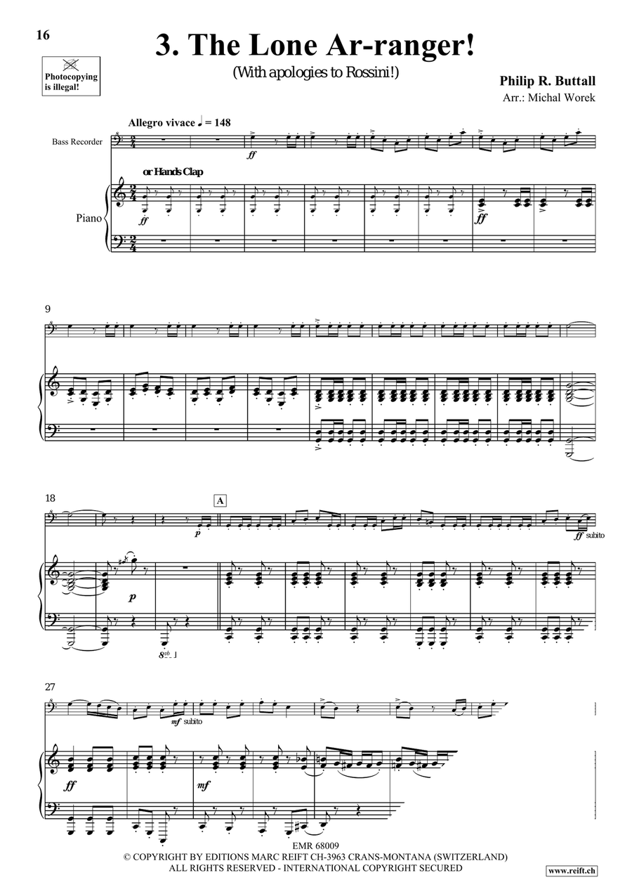 Around The World Volume 8 Bass Recorder scores gallery preview page 7