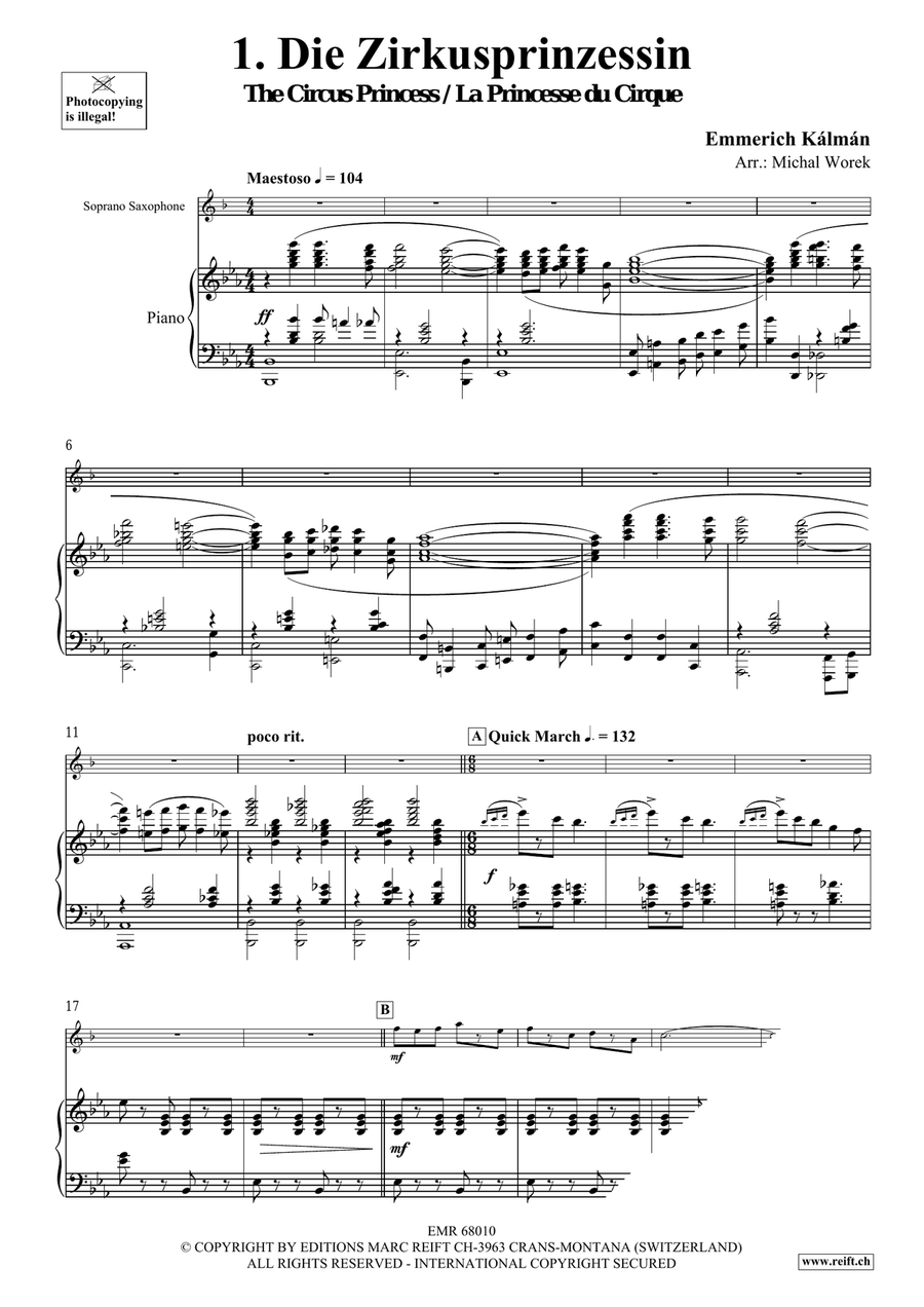 Around The World Volume 8 Soprano Saxophone scores gallery preview page 5