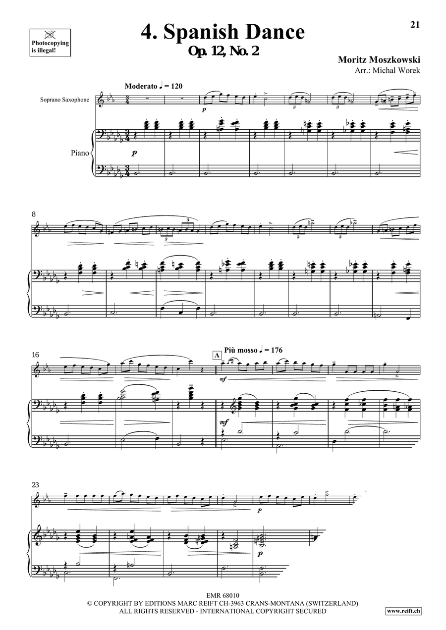 Around The World Volume 8 Soprano Saxophone scores gallery preview page 8