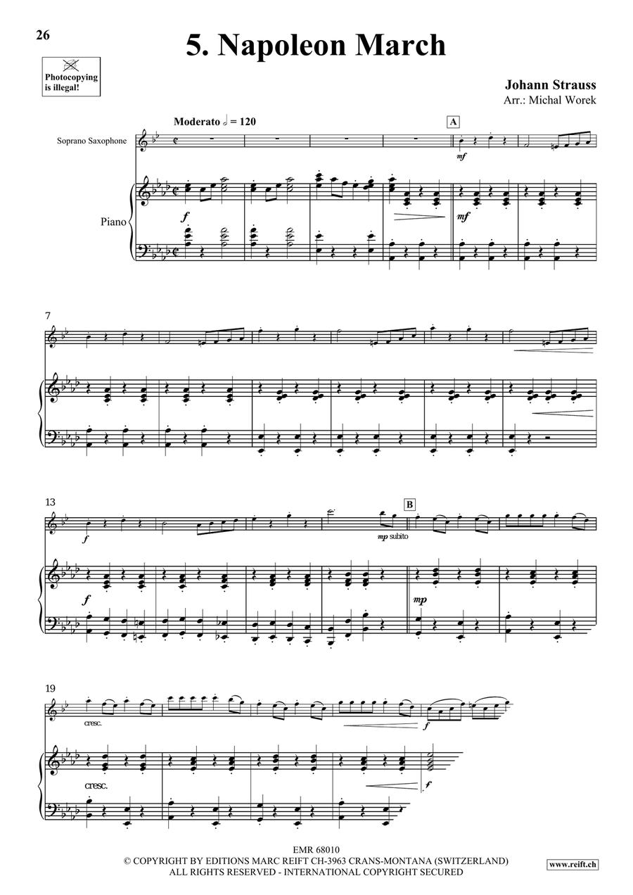 Around The World Volume 8 Soprano Saxophone scores gallery preview page 9