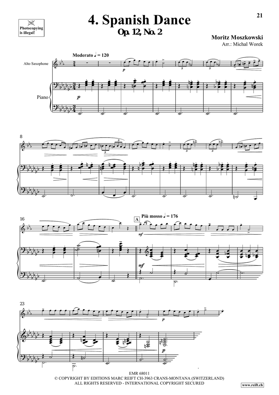 Around The World Volume 8 Alto Saxophone scores gallery preview page 8