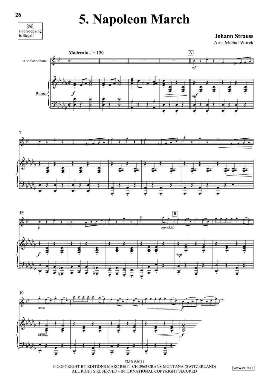Around The World Volume 8 Alto Saxophone scores gallery preview page 9
