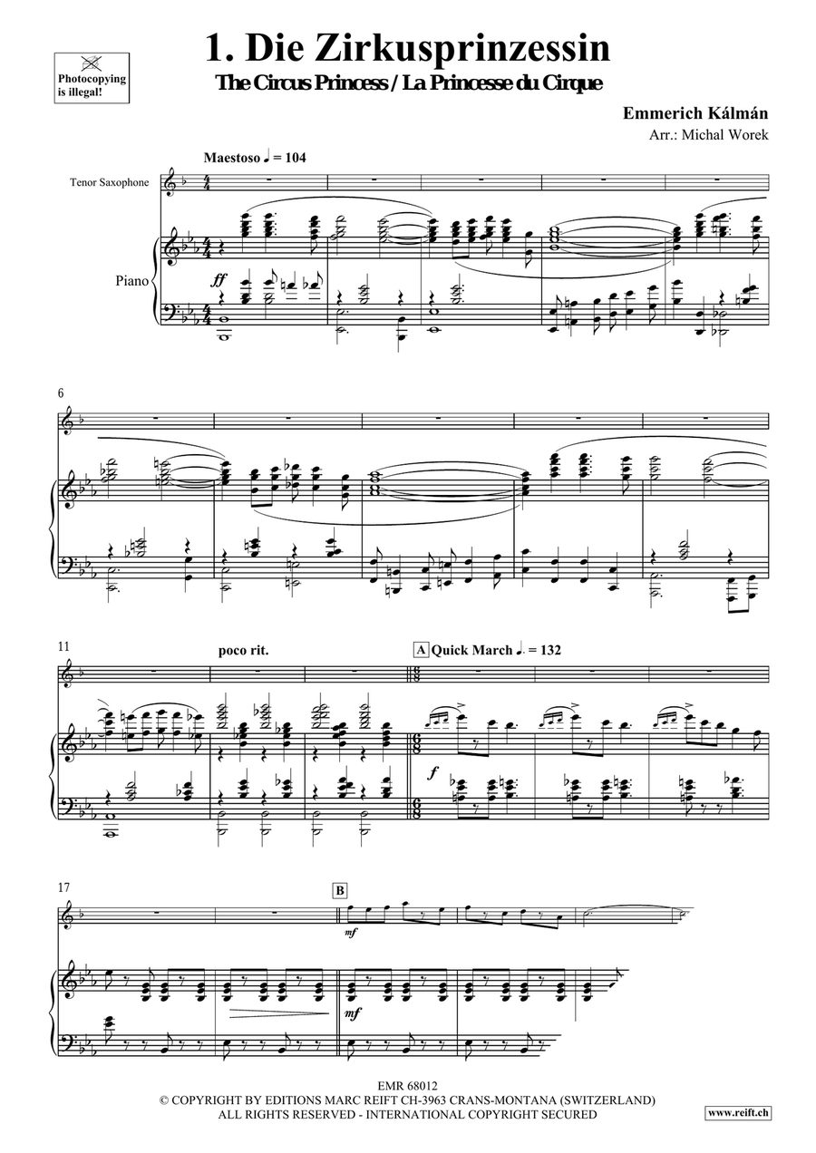 Around The World Volume 8 Tenor Saxophone scores gallery preview page 5