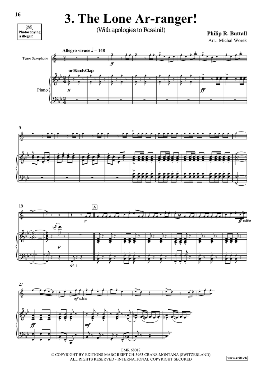 Around The World Volume 8 Tenor Saxophone scores gallery preview page 7