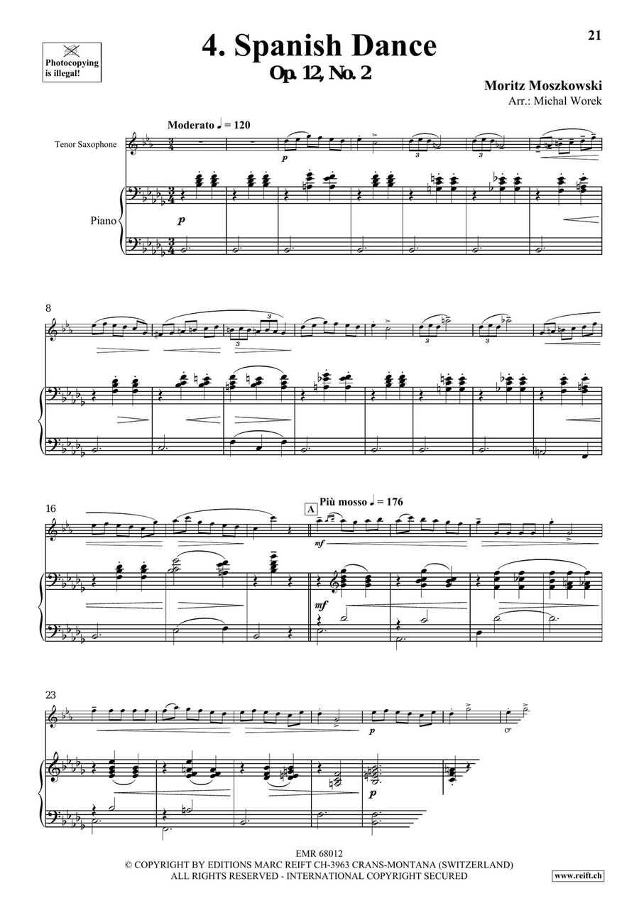 Around The World Volume 8 Tenor Saxophone scores gallery preview page 8