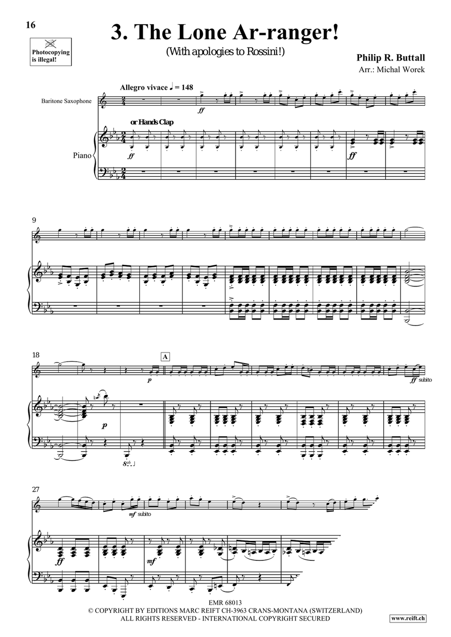 Around The World Volume 8 Baritone Saxophone scores gallery preview page 7