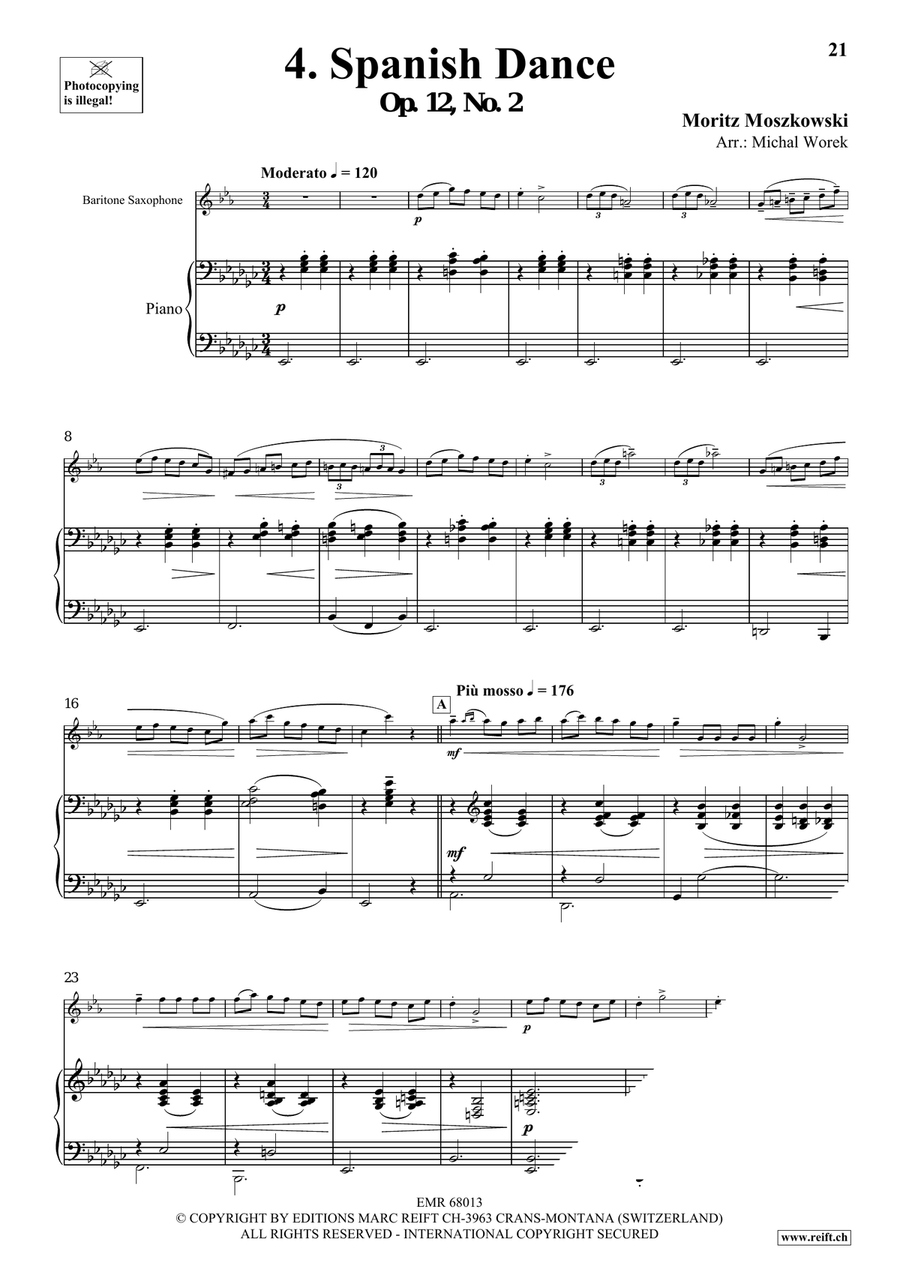 Around The World Volume 8 Baritone Saxophone scores gallery preview page 8