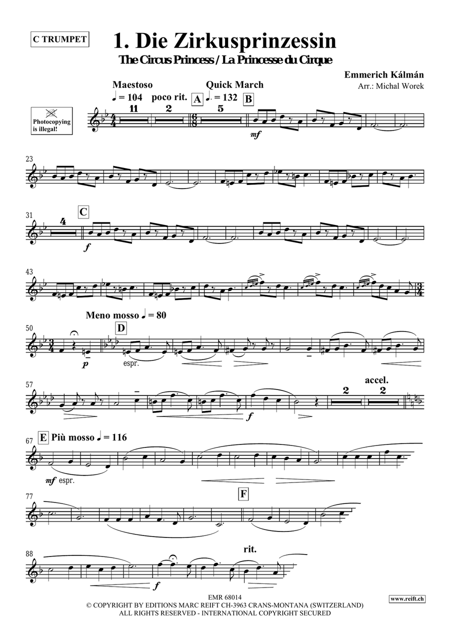 Around The World Volume 8 Cornet scores gallery preview page 4