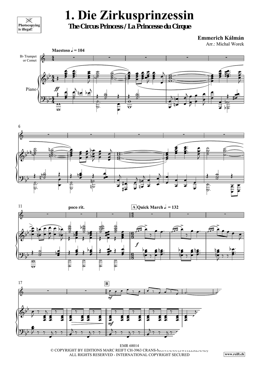 Around The World Volume 8 Cornet scores gallery preview page 5