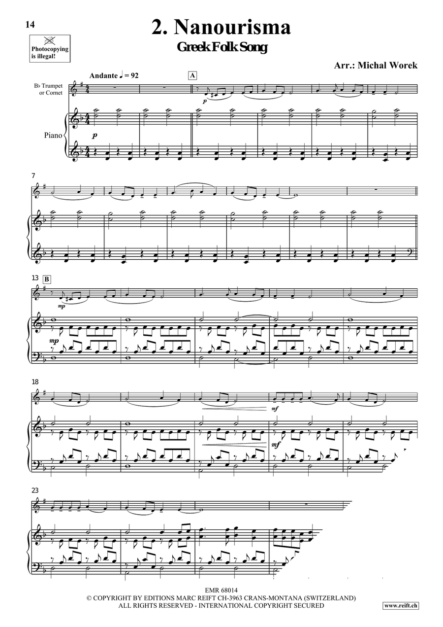 Around The World Volume 8 Cornet scores gallery preview page 6