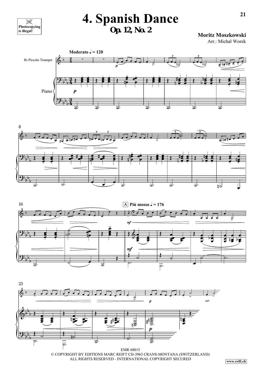 Around The World Volume 8 Piccolo Trumpet scores gallery preview page 8