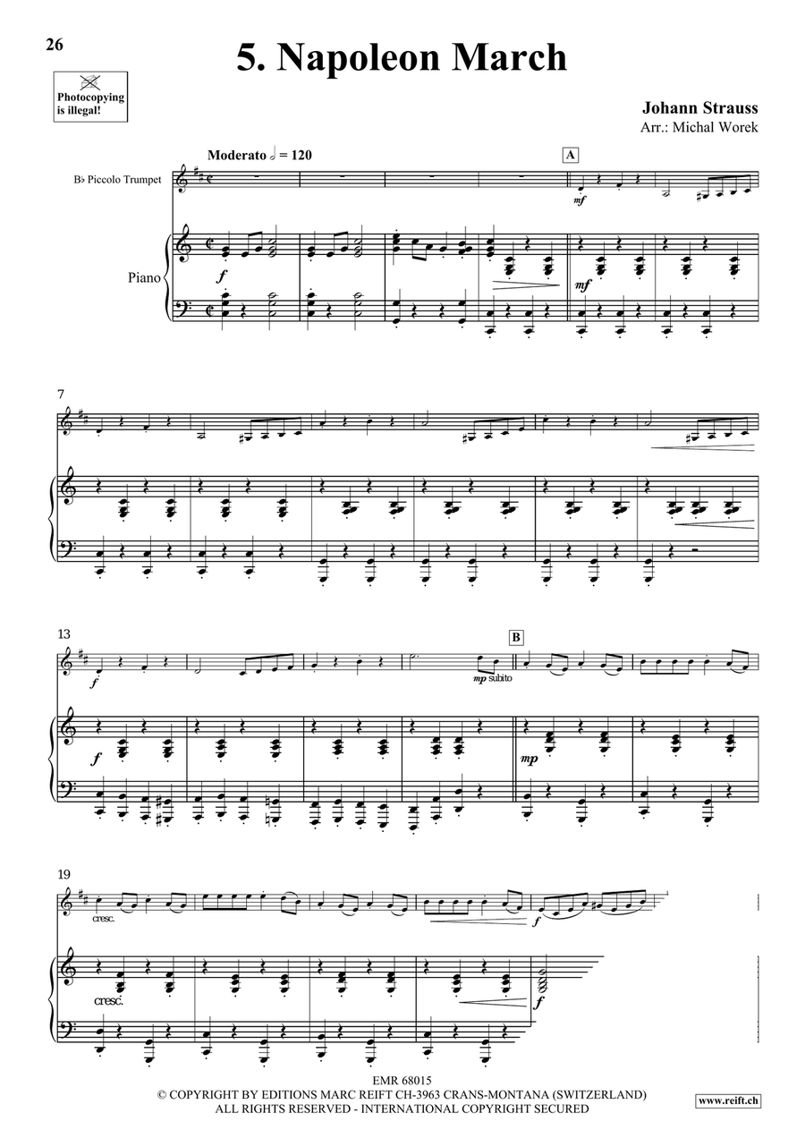 Around The World Volume 8 Piccolo Trumpet scores gallery preview page 9