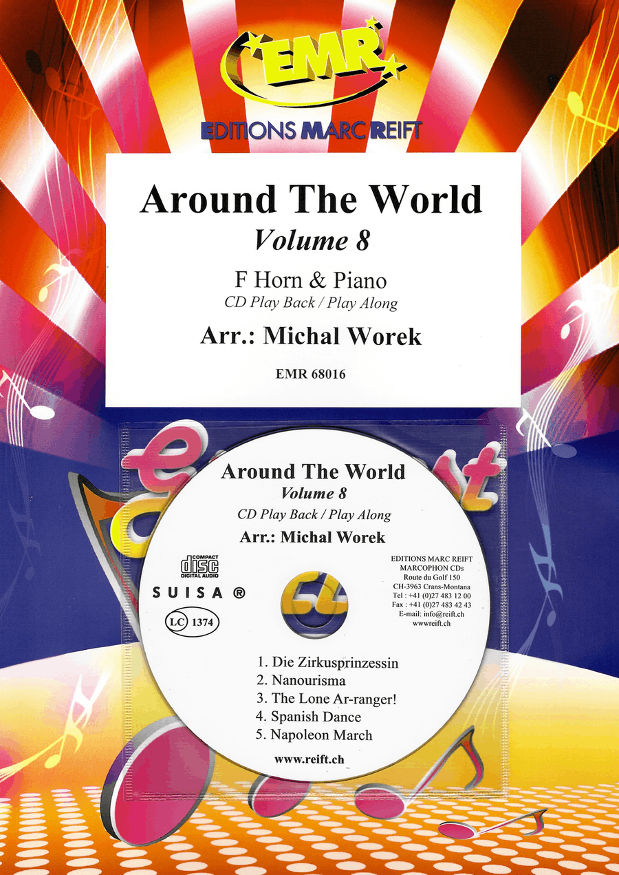 Around The World Volume 8 Horn scores gallery preview page 1