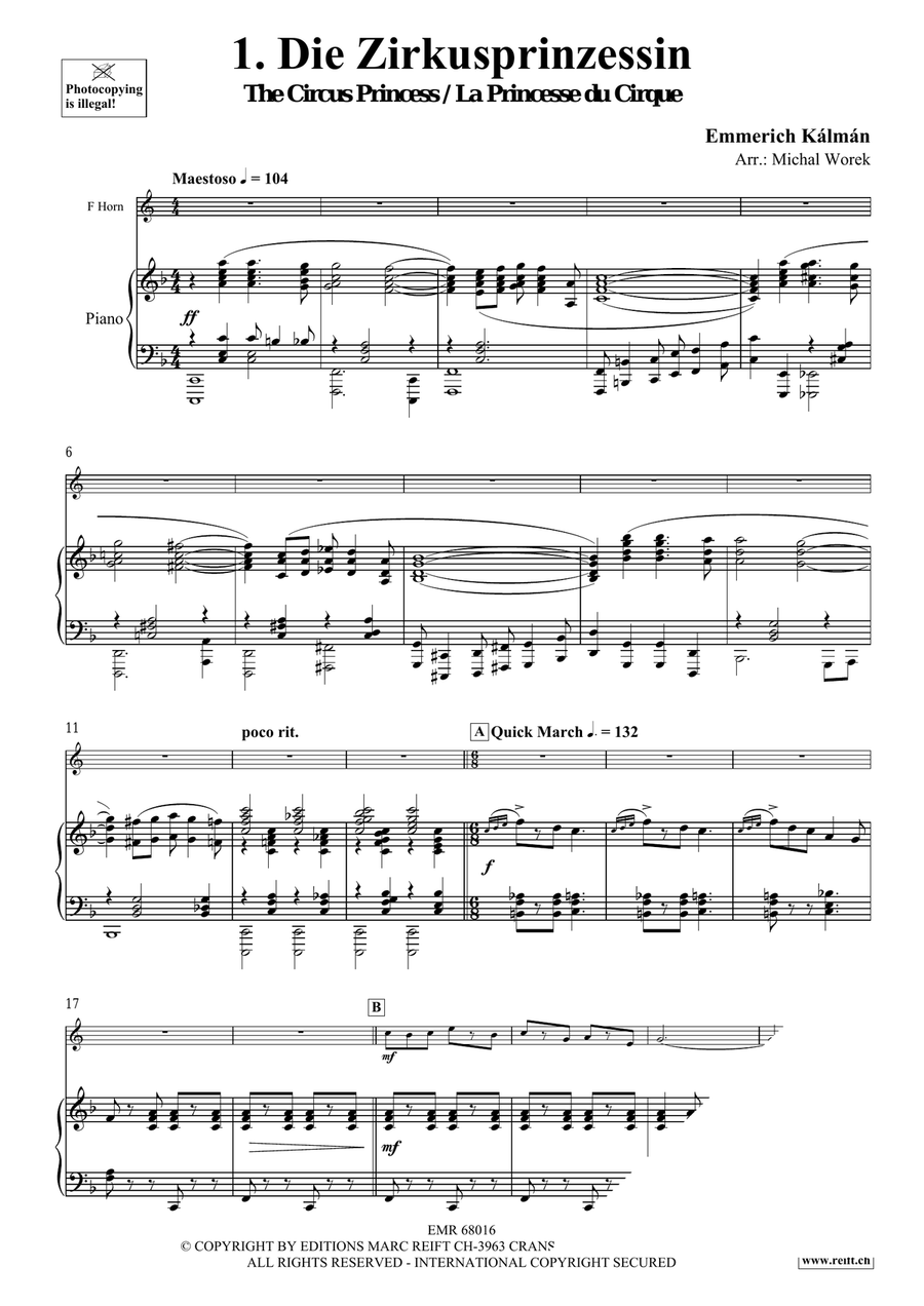 Around The World Volume 8 Horn scores gallery preview page 5