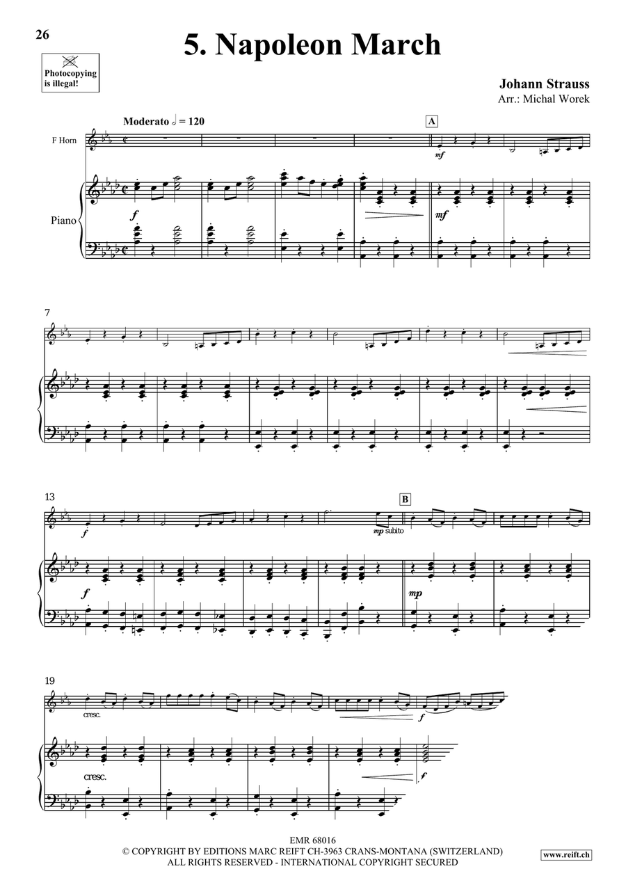Around The World Volume 8 Horn scores gallery preview page 9