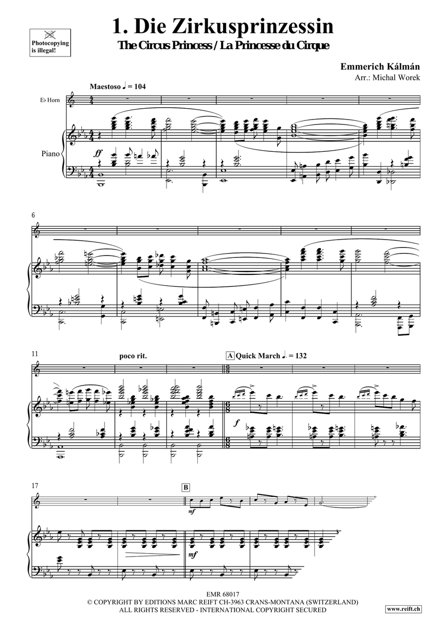 Around The World Volume 8 Horn scores gallery preview page 5