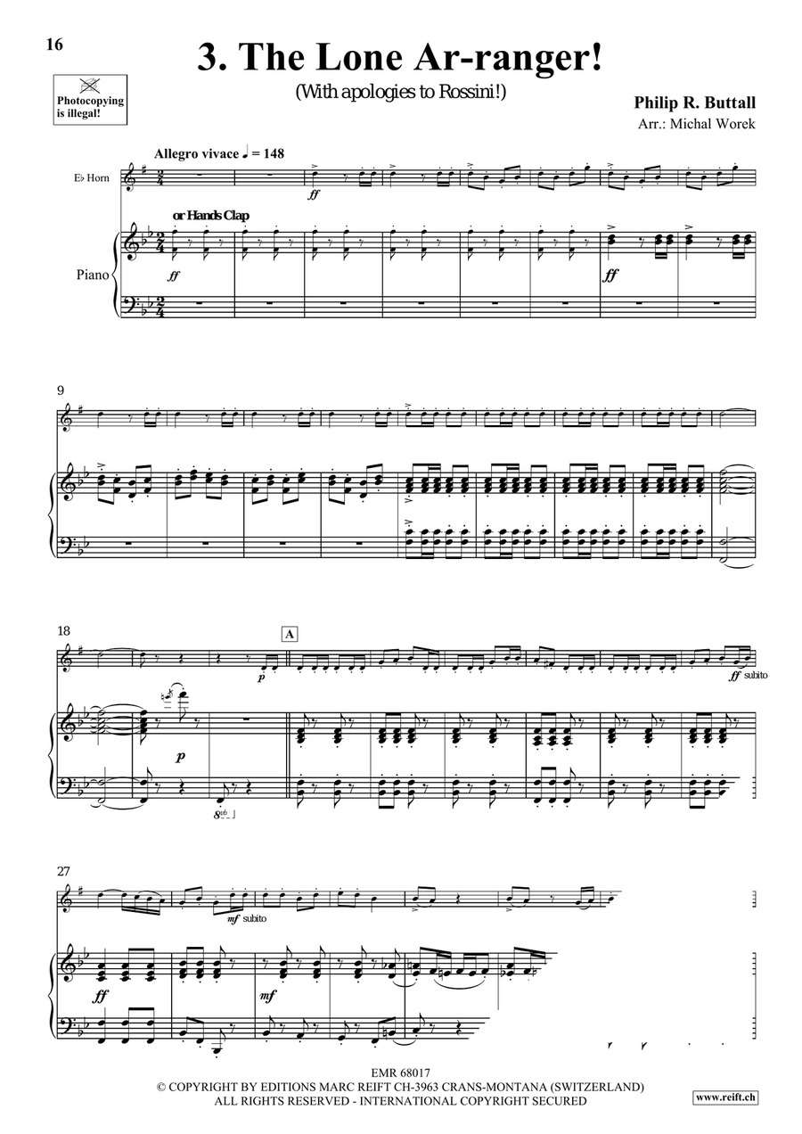 Around The World Volume 8 Horn scores gallery preview page 7