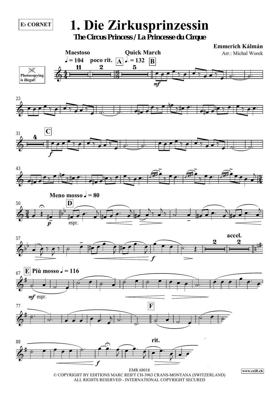 Around The World Volume 8 Cornet scores gallery preview page 4