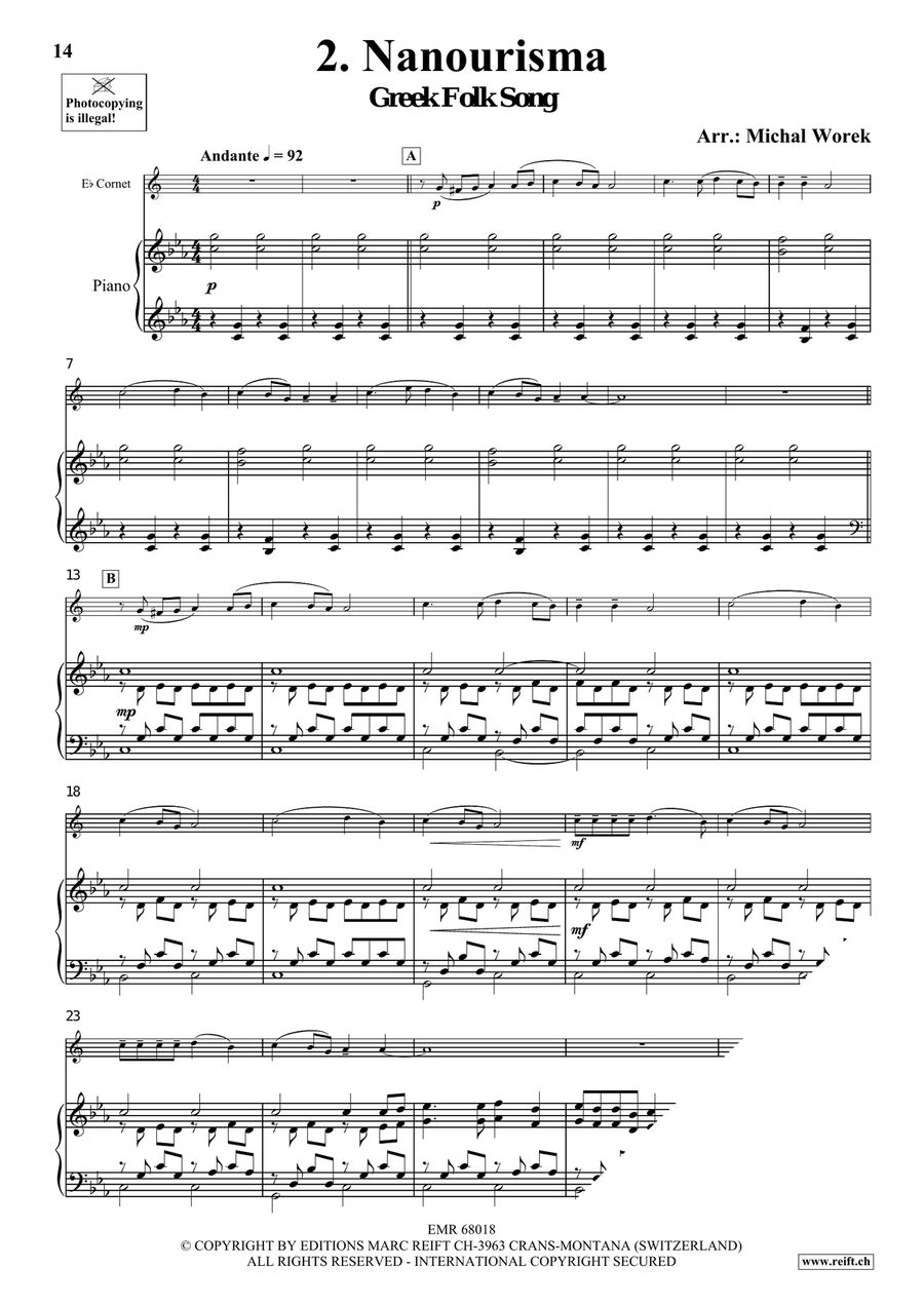 Around The World Volume 8 Cornet scores gallery preview page 6