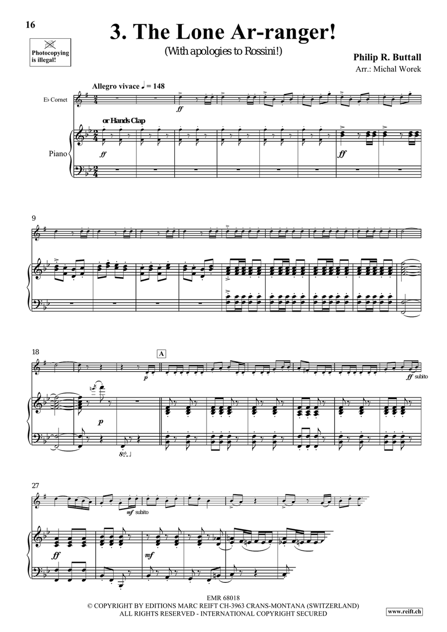 Around The World Volume 8 Cornet scores gallery preview page 7