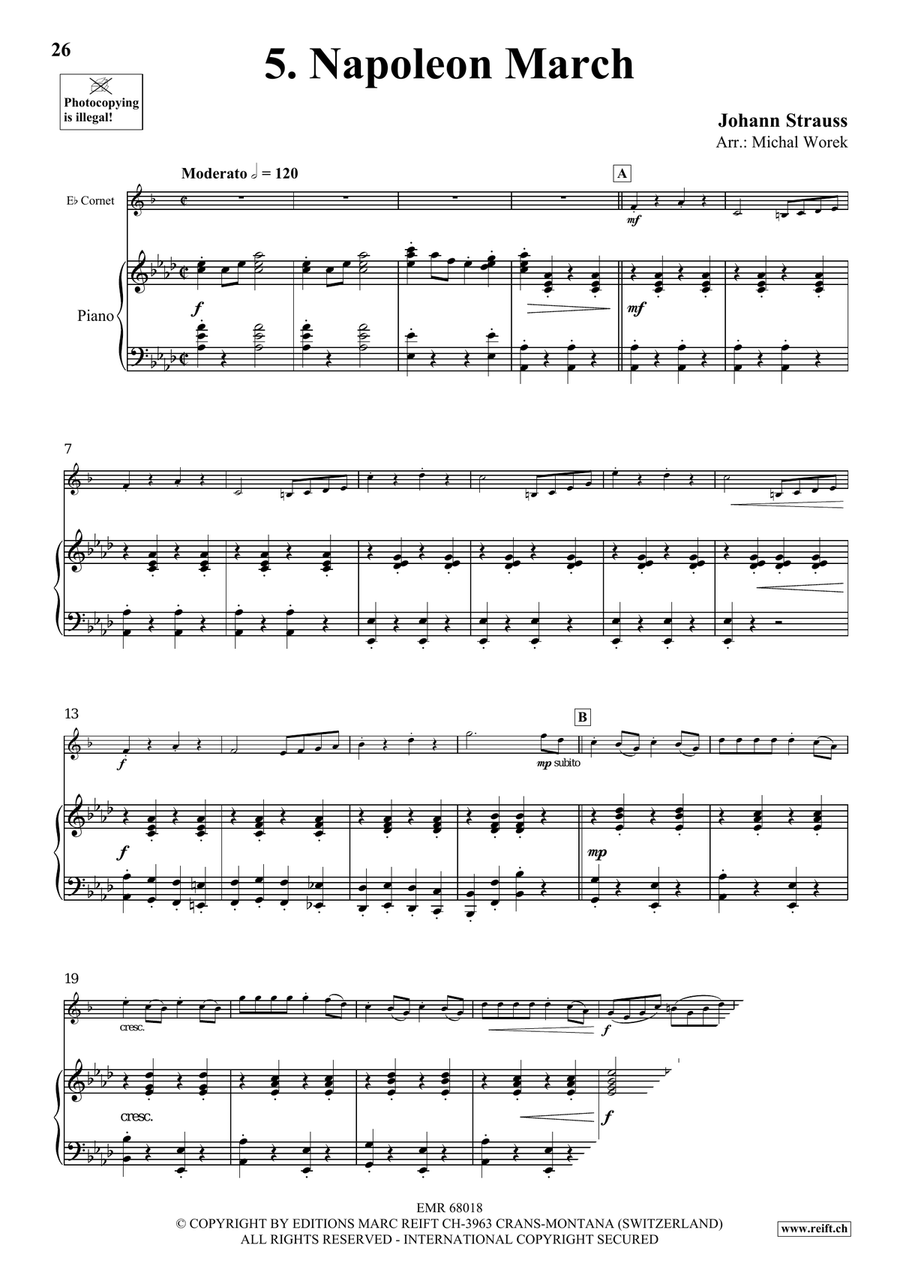 Around The World Volume 8 Cornet scores gallery preview page 9