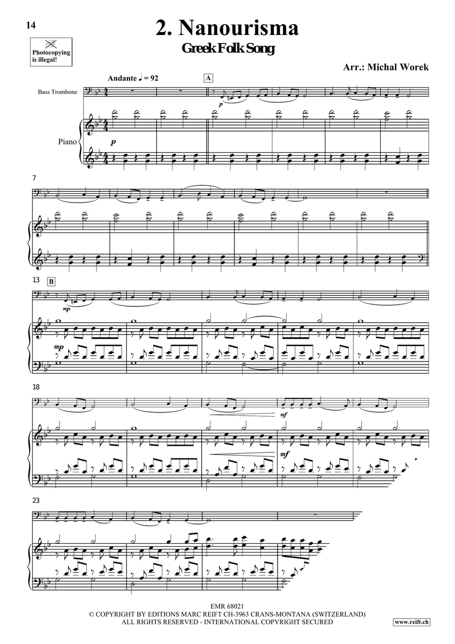 Around The World Volume 8 Trombone scores gallery preview page 6