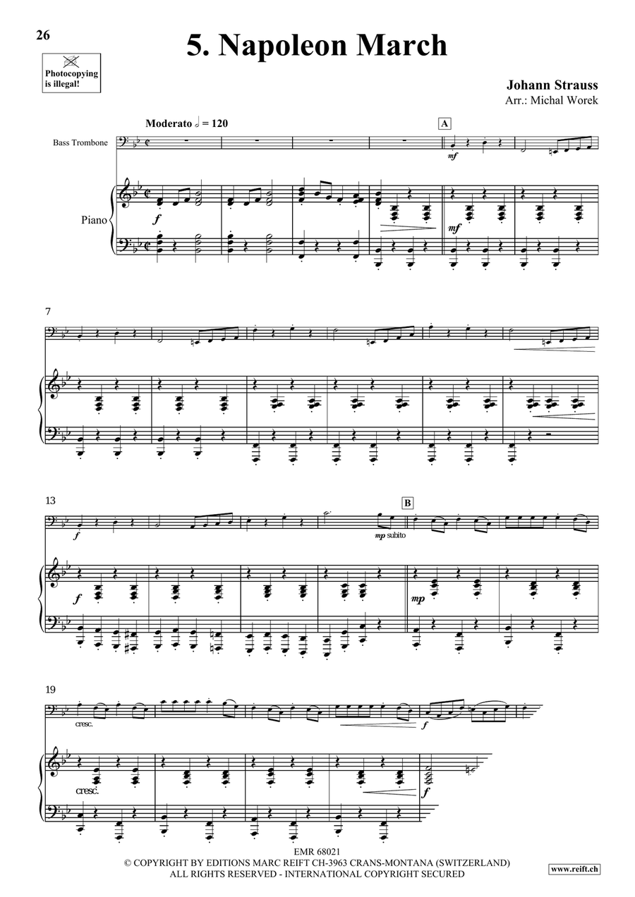 Around The World Volume 8 Trombone scores gallery preview page 9