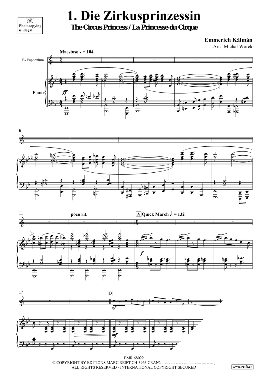 Around The World Volume 8 Euphonium scores gallery preview page 5