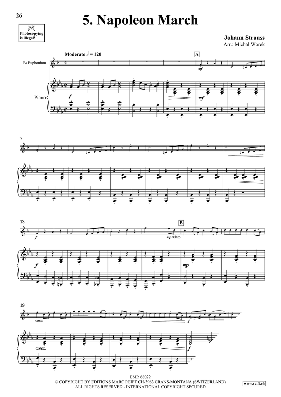 Around The World Volume 8 Euphonium scores gallery preview page 9