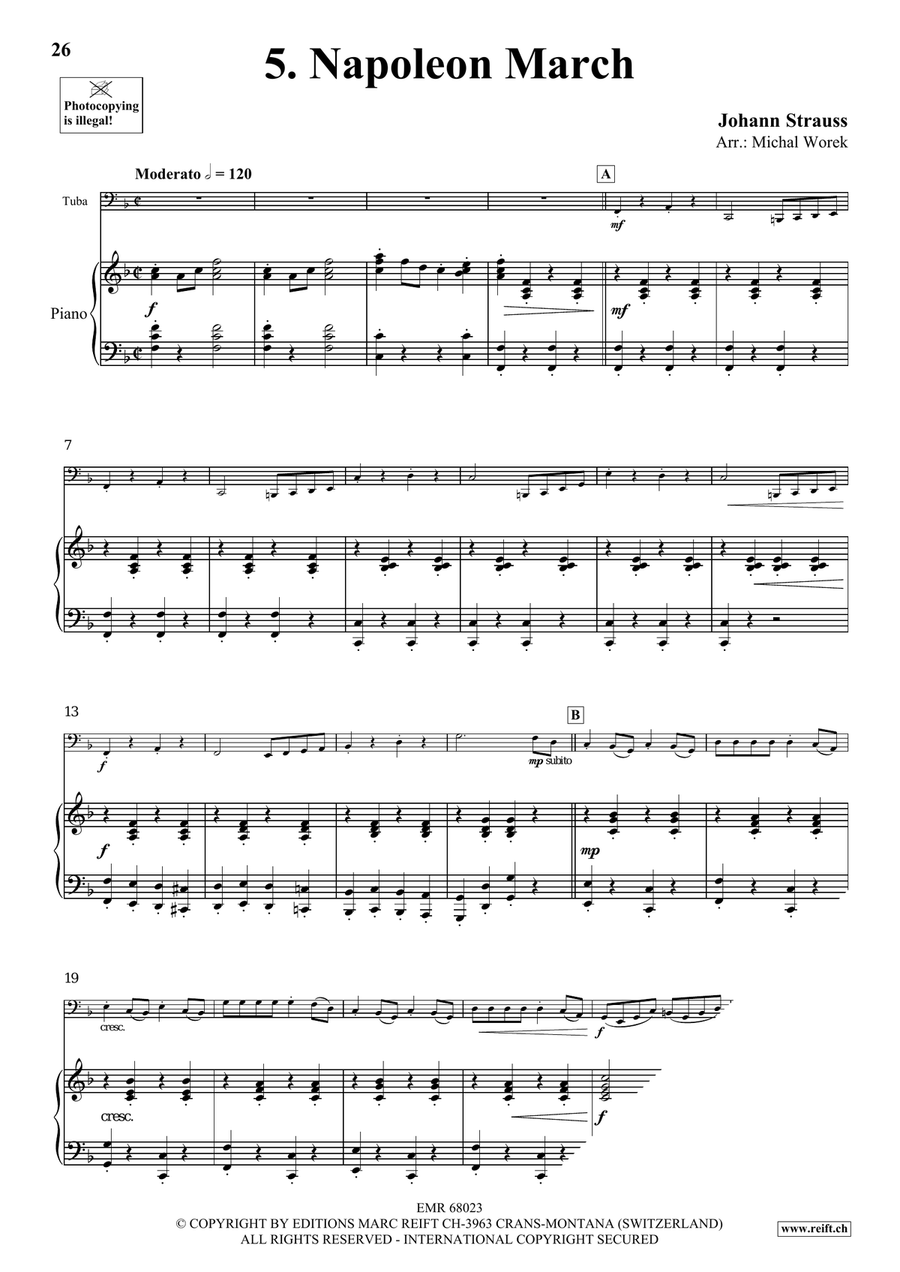 Around The World Volume 8 Tuba scores gallery preview page 9