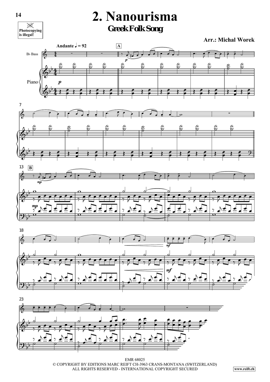 Around The World Volume 8 Piano Accompaniment scores gallery preview page 6
