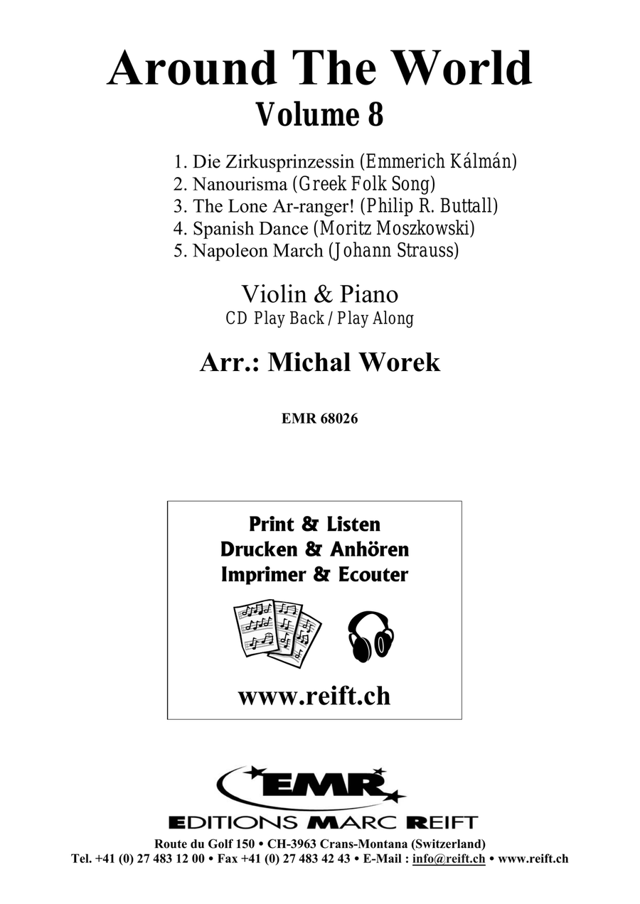 Around The World Volume 8 Violin Solo scores gallery preview page 2