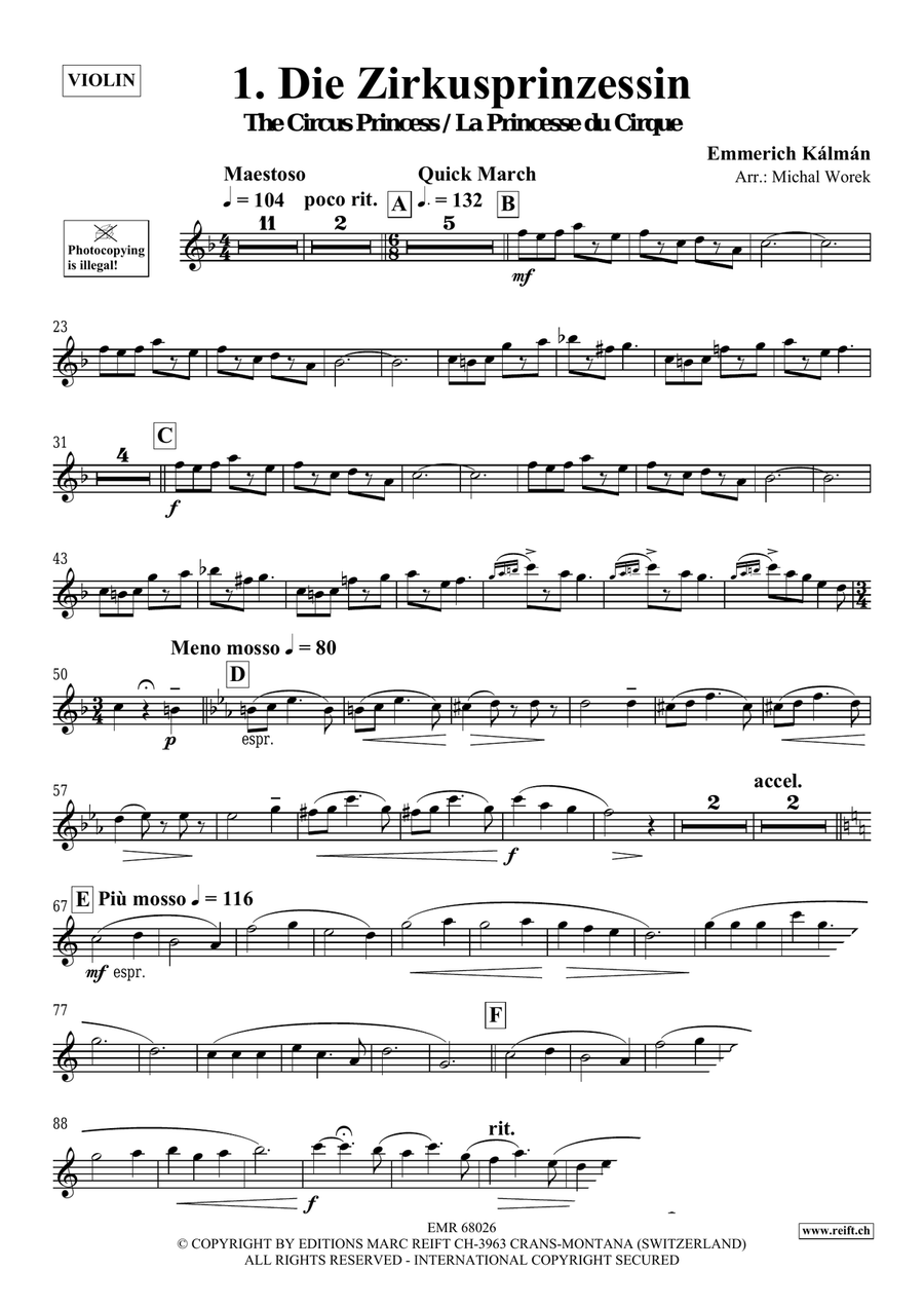 Around The World Volume 8 Violin Solo scores gallery preview page 4