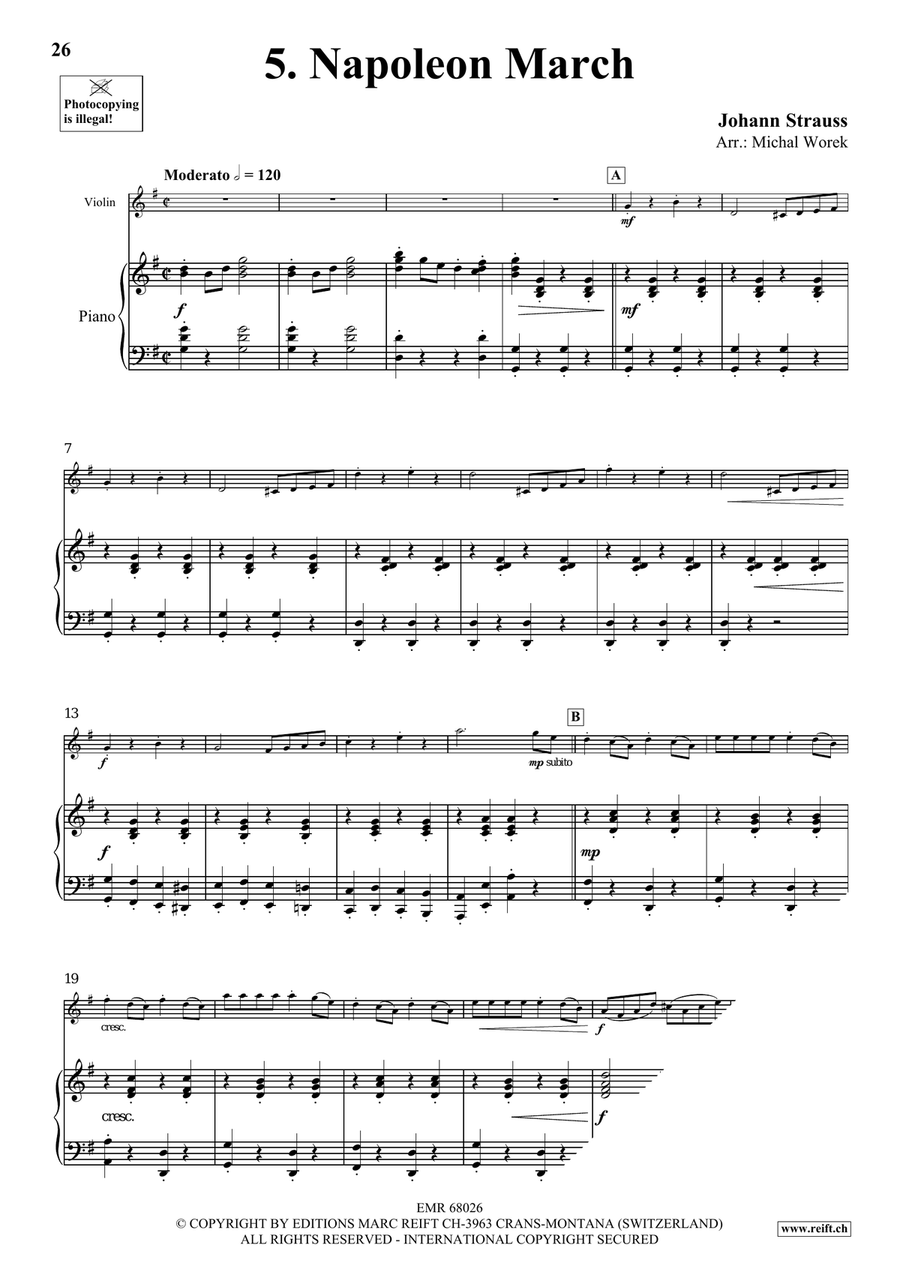 Around The World Volume 8 Violin Solo scores gallery preview page 9