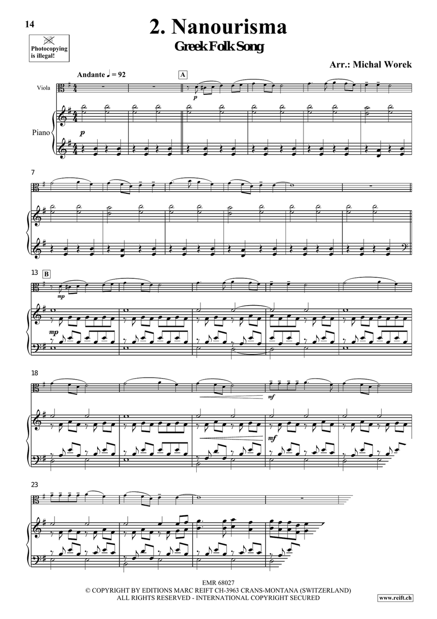 Around The World Volume 8 Viola scores gallery preview page 6
